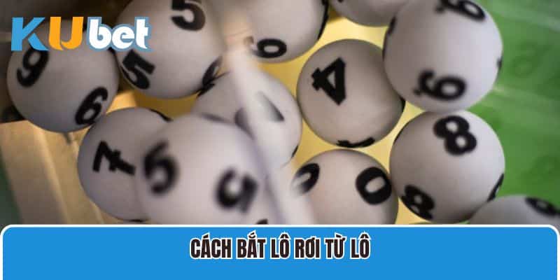 Cách bắt lô rơi từ lô