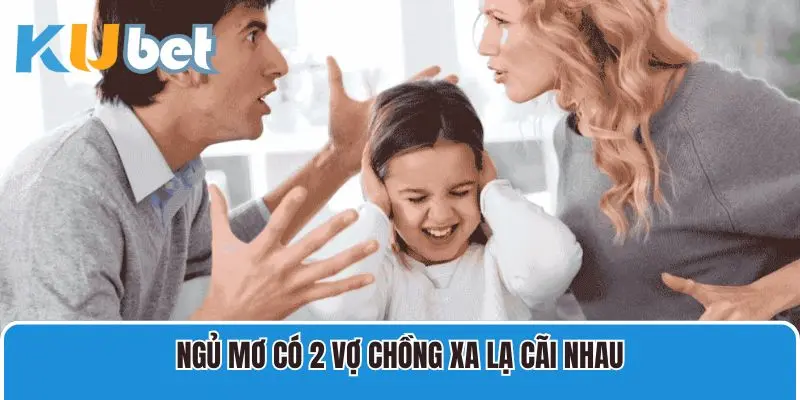 Ngủ mơ có 2 vợ chồng xa lạ cãi nhau